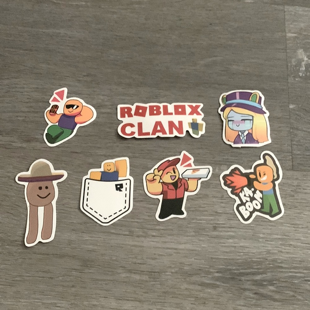 Roblox stickers